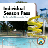 family season pass springfield community pool infographic